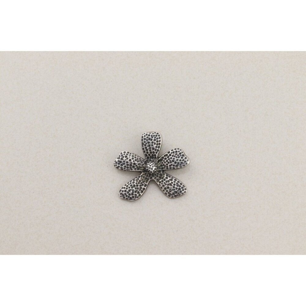 Pendant Only Sterling Silver Flower Pendant Silpada 1 1/2" x 1 1/2" - Picture 5 of 6